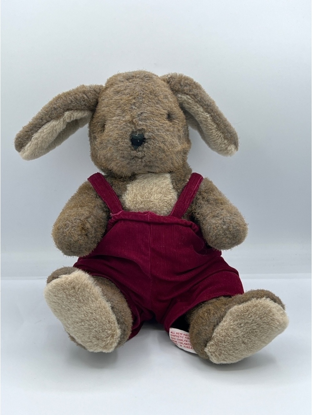 Vintage 1985 Love Land Plushie Bunny By Windsor Toys Inc.